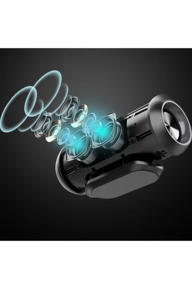 Lecoo Ds154 Boombox Rgb Bluetooth 5.1 Stereo 30w Tws Taşınabilir Hoparlör - 7