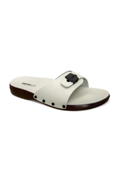 Ceyo 6300 Anatomik Taban Erkek Terlik Bej 40-45