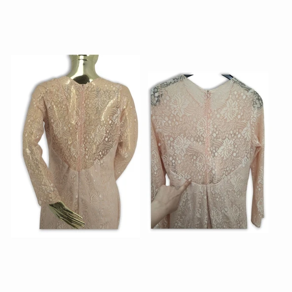 Kaliteli SOMON RENGİ Zarif Asil Abiye 46 xxl 44 - 8