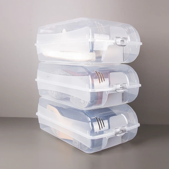 Bay Ayakkabı Kutusu Ayakkabı Saklama Kutusu 1 Adet - 2