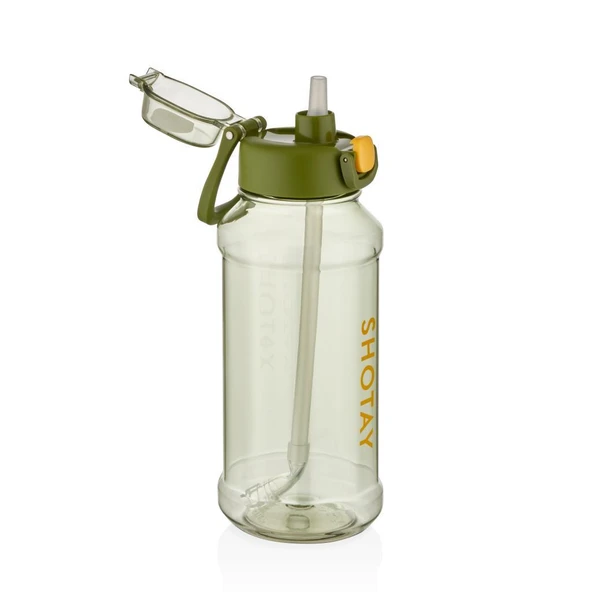 Shotay Su Matarası Tritan Yeşil 1300Ml - 2