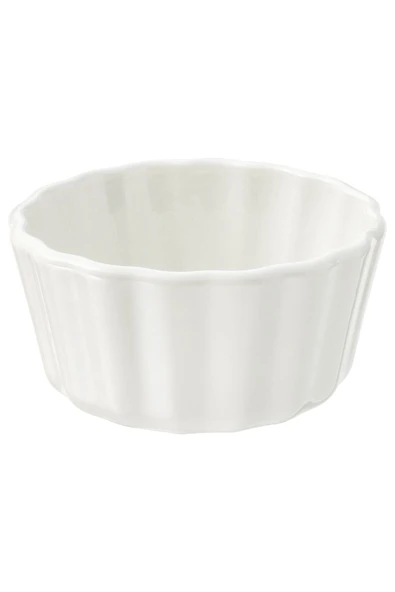 Tart Vardagen Kırık Beyaz 11 Cm Sufle Kabı Beyaz 1 Stoneware