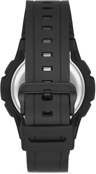 CASIO AEQ-100W-1AVDF SİYAH SİLİKON KORDON ANALOG/DİJİTAL ERKEK KOL SAATİ - 4