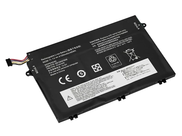HYPERLIFE Lenovo ThinkPad E480, E580, 01AV445, L17L3P51 Notebook Bataryasi