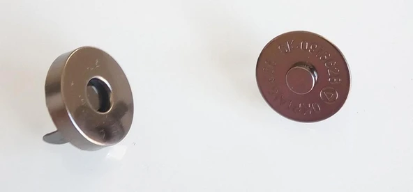 Çanta Aksesuar Füme Mıknatıslı Çıtçıt ürün görseli 1