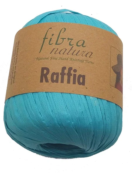 Çanta Aksesuar Himalaya Rafya, Turkuaz Renk ürün görseli 1