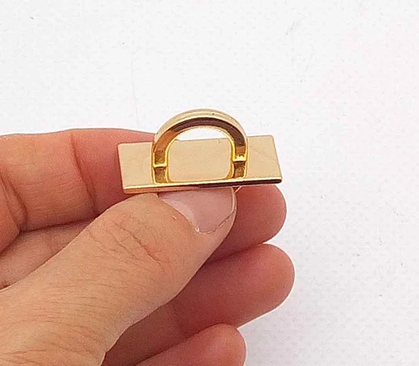 Çanta Aksesuar Light Gold 3X1.2 Cm Köprü Aparatı