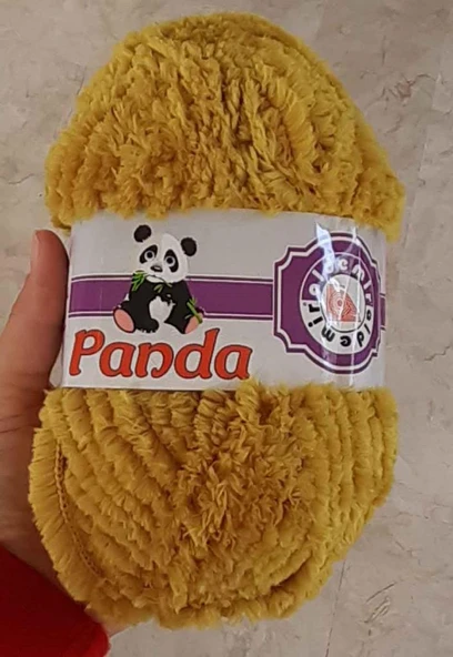 Çanta Aksesuar Panda İpi (Hardal Sarı Renk)