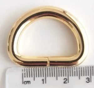 Çanta Aksesuar D Halka 2.5 Cm Light Gold