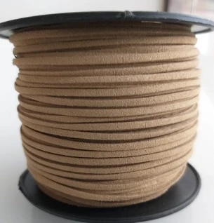 Çanta Aksesuar Nubuk Deri İp Vizon No:8 ürün görseli 1