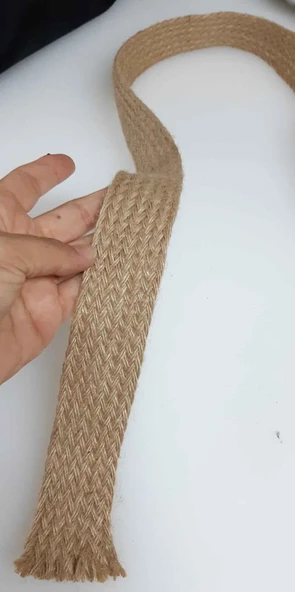 Çanta Aksesuar 4 Cm Jüt Kolon Metrelik
