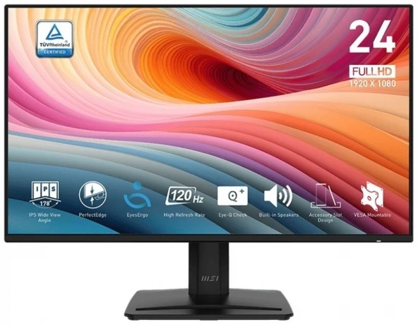 MSI 23.8 PRO MP242A E2 1920x1080 FHD 16:9 FLAT IPS 120HZ 1MS ADAPTIVE-SYNC MONITOR