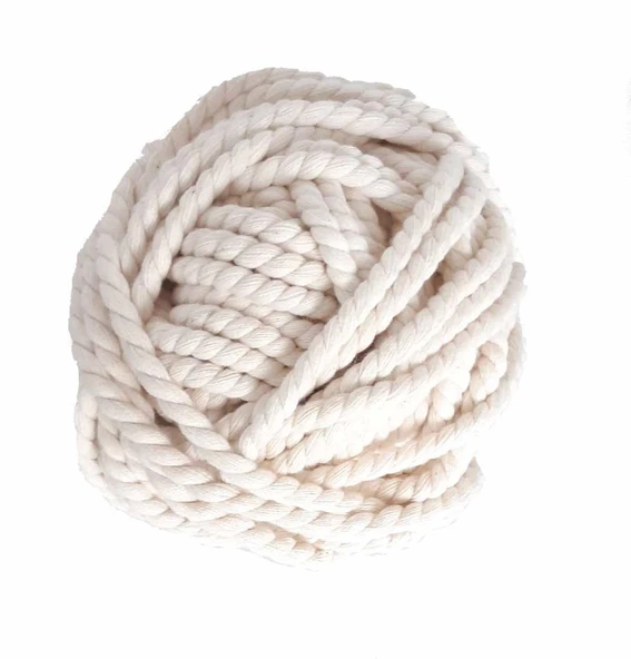 Çanta Aksesuar 5 Mm 20 Metre 2 Büküm Makrome Salıncak İpi