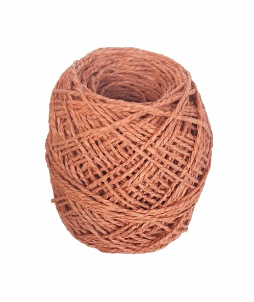 Çanta Aksesuar Kiremit 50 Gr Sarılmış Kağıt İp ürün görseli 1