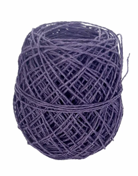 Çanta Aksesuar Mor 50 Gr Sarılmış Kağıt İp ürün görseli 1