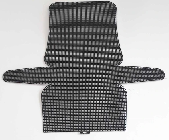 Çanta Aksesuar 22X43 Cm Plastik Kanvas Siyah ürün görseli