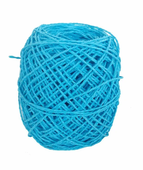 Çanta Aksesuar Turkuaz 50 Gr Sarılmış Kağıt İp