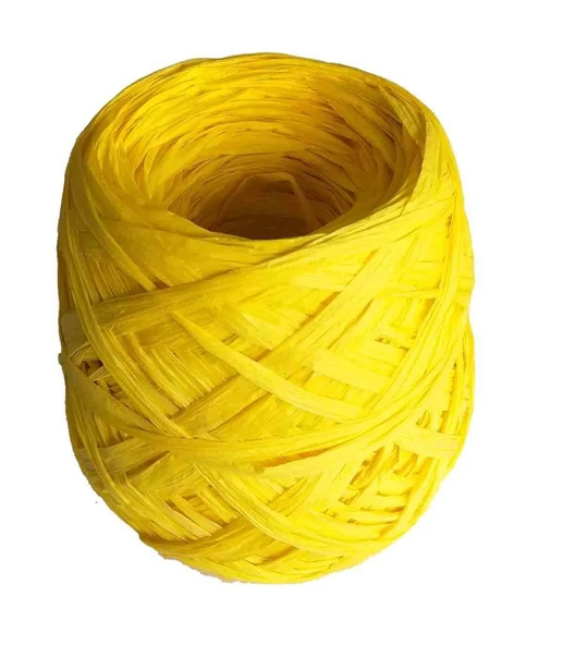 Çanta Aksesuar Sarılmış Rafya Sarı Renk 100 Gr