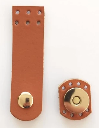 Çanta Aksesuar Gerçek Deri Taba Renk Mini Kapak 8X2,3 Cm Light Gold Metalli ürün görseli 1