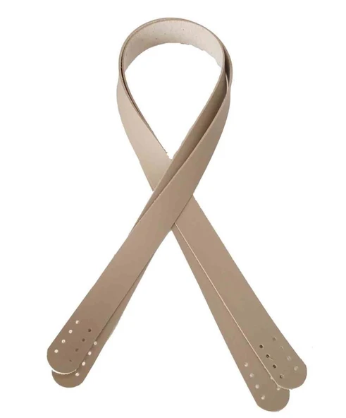 Çanta Aksesuar 70X2.4 Cm Bej Renk Suni Deri Çanta Sapı