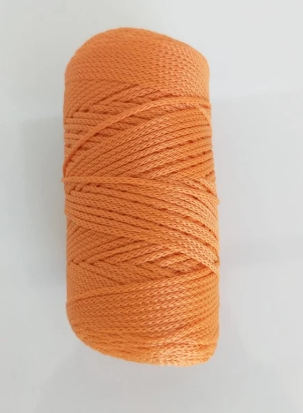 Çanta Aksesuar Angel Turuncu Renk Polyester Makrome No:3 ürün görseli 1