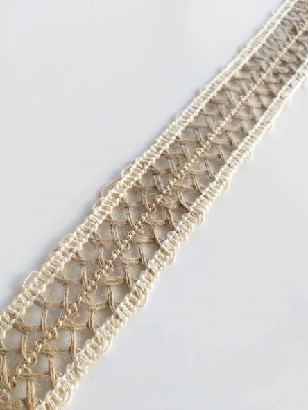 Çanta Aksesuar Jüt Şerit Süs No6 ürün görseli 1