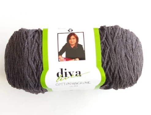 Çanta Aksesuar Diva Pamuk Makrome En Koyu Vizon Renk (İnce) No:32 ürün görseli 1