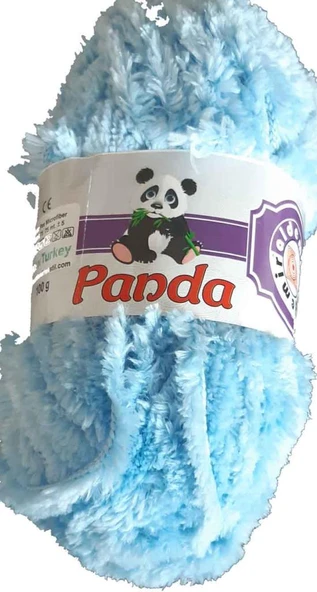 Çanta Aksesuar Buz Mavisi Renk Panda İpi
