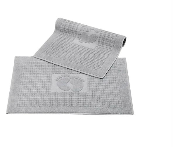 Özdilek Winter Havlu Ayak İzli Paspas (50x70)Gümüş