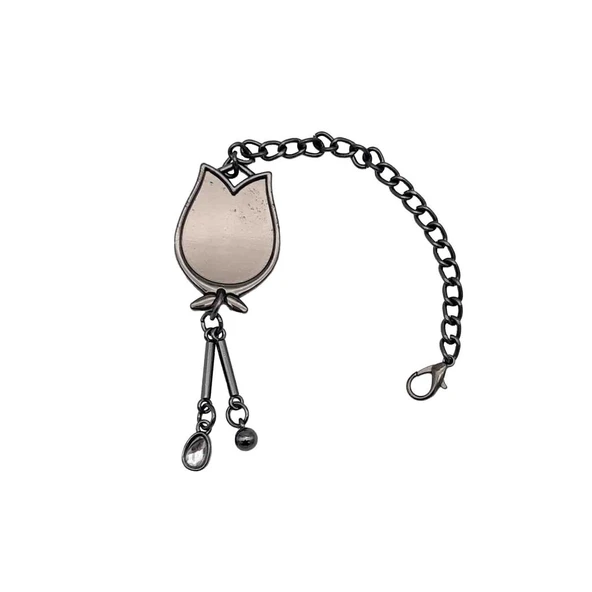 Çanta Aksesuar Lale Füme Sarkaç Süs 22 Cm ürün görseli 1