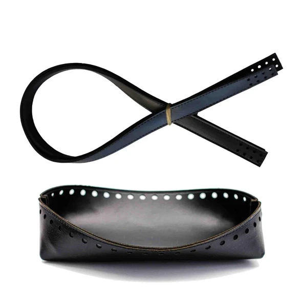 Çanta Aksesuar Yüksek Taban Ve Çift Sap Siyah Renk