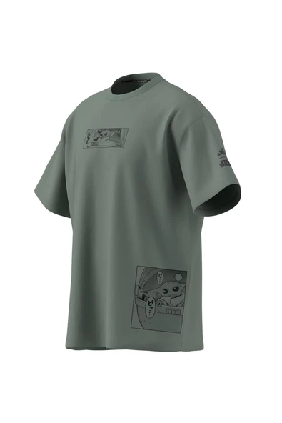 adidas Erkek  Yeşil  T-Shirt M SW TM T 2 JI5718 - 10