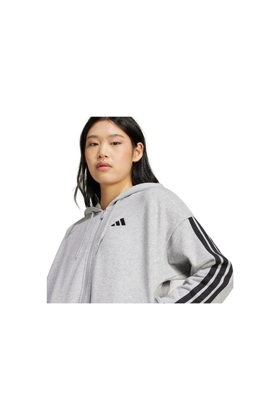 adidas Kadın W 3S FT FZ HD  JE0055 - 5