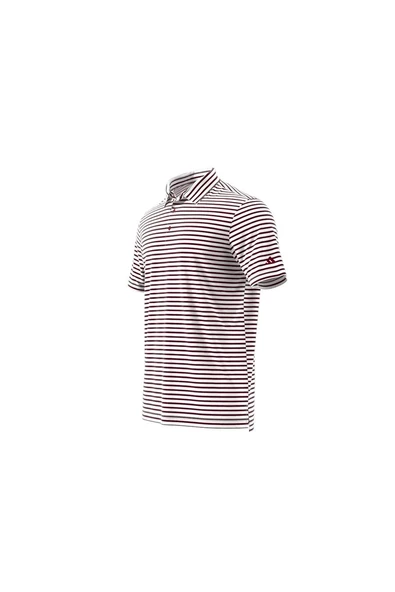 adidas Erkek  Beyaz  Polo T-Shirt ULT STRIPE POLO JF4890 - Resim 11
