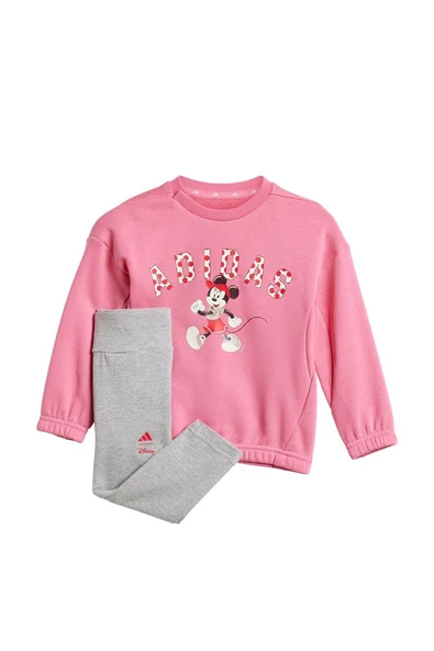 adidas Bebek Pembe  Eşofman I DY MI JOG JF3627 - 2