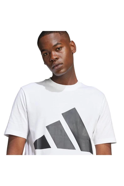 adidas Kadın  Beyaz  T-Shirt M BL SJ T JE8943 - Resim 4