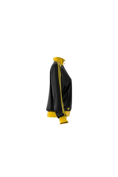 adidas Erkek Siyah  Ceket SMILEY TRACKTOP JD2736 - 10