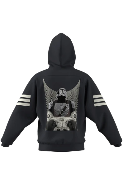 adidas Erkek  Gri  Sweatshirt M SW TM HDY JI5720 - 12