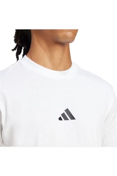 adidas Kadın  Beyaz  T-Shirt M SL SJ T JF1092 - Resim 5