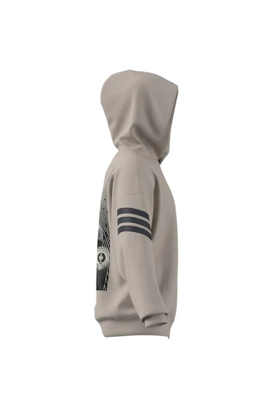 adidas Erkek  Bej  Sweatshirt M SW TM HDY JI5719 - 10