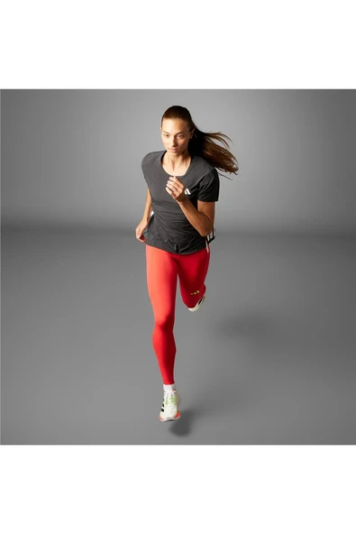 adidas Kadın Kırmızı  Tayt Adizero 1/1 L W JH3618 - 9