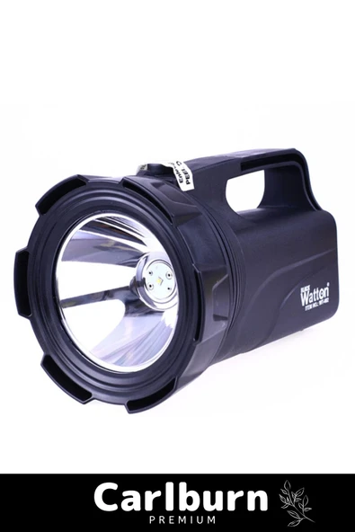 Premium 2 Modlu 1500 Lümen 500 Metre Menzilli Şarjlı Askılı Profesyonel 30 W Gücünde Avcı Feneri - 3