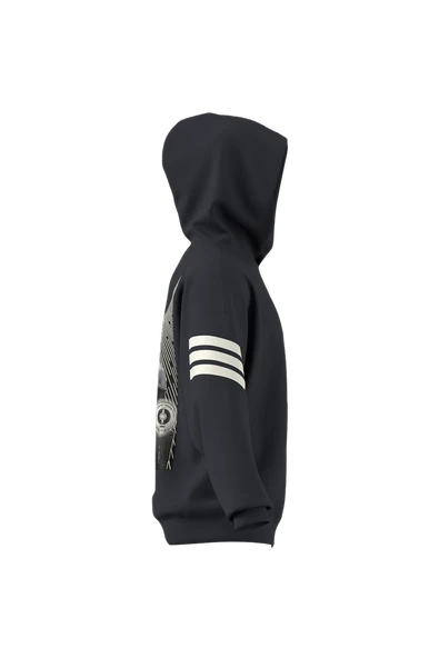 adidas Erkek  Gri  Sweatshirt M SW TM HDY JI5720 - 9