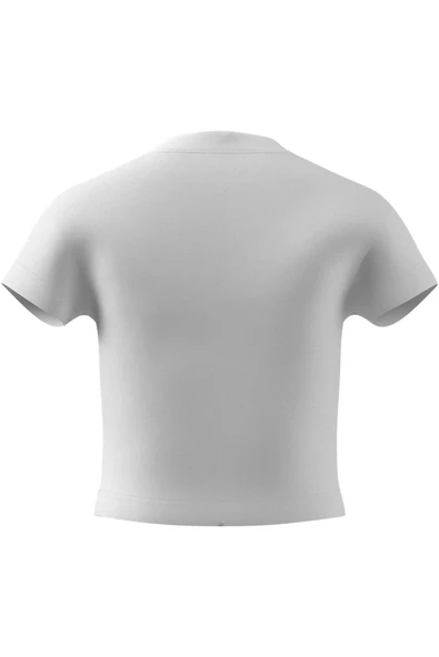 adidas Kadın  Beyaz  T-Shirt W FI SL BB TEE JE4001 - Resim 12