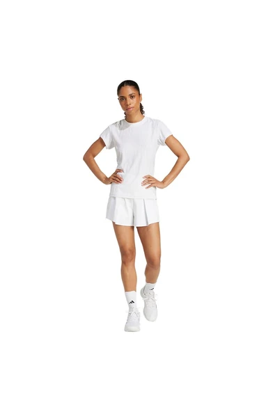 adidas Kadın Beyaz T-Shirt FREELIFT TEE JE7106 - 4