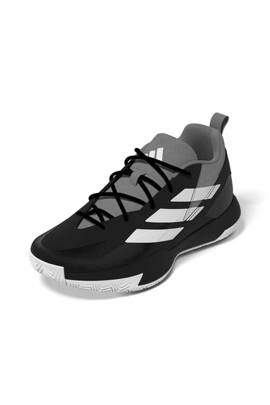 adidas Unisex Çocuk  Siyah  Basketbol Ayakkabısı Cross Em Up Select J IE9255 - Resim 11