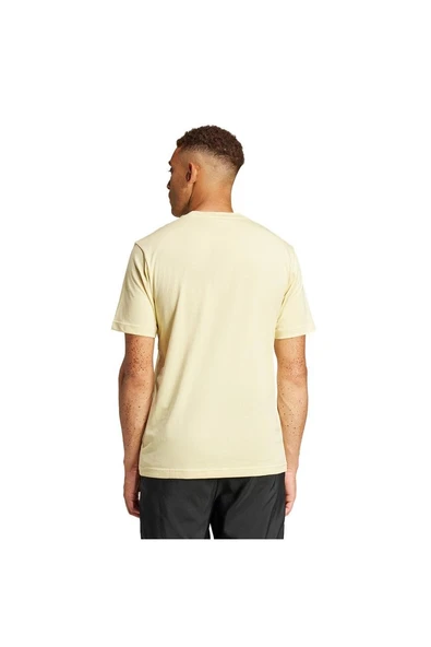 adidas Erkek Sarı  T-Shirt M SL SJ T JD1777 - Resim 2
