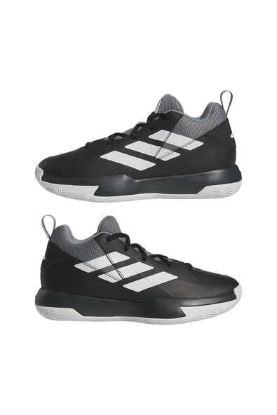 adidas Unisex Çocuk  Siyah  Basketbol Ayakkabısı Cross Em Up Select J IE9255 - Resim 10