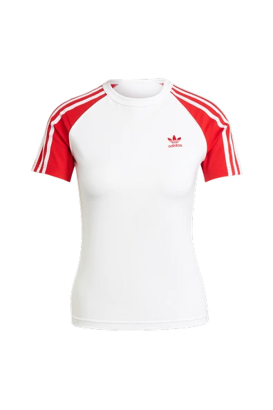 adidas Kadın  Beyaz  T-Shirt 3S SLIM TEE JD0835 - 6