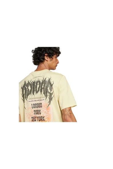 adidas Erkek Q12 TS DEATH  T-shirt JP0197 - Resim 5